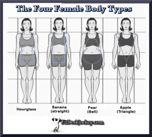 types of female body structure