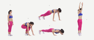 Demonstrating A Burpee