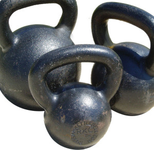 Kettlebells in Three Sizes